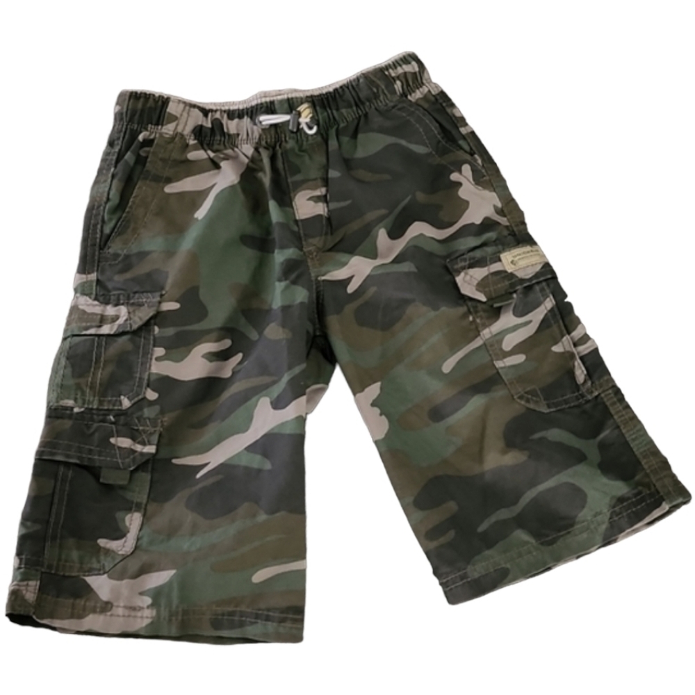 UNIONBAY Camo Cargo Shorts Boys 6 Toggle Waist Camoflauge - Picture 9 of 10